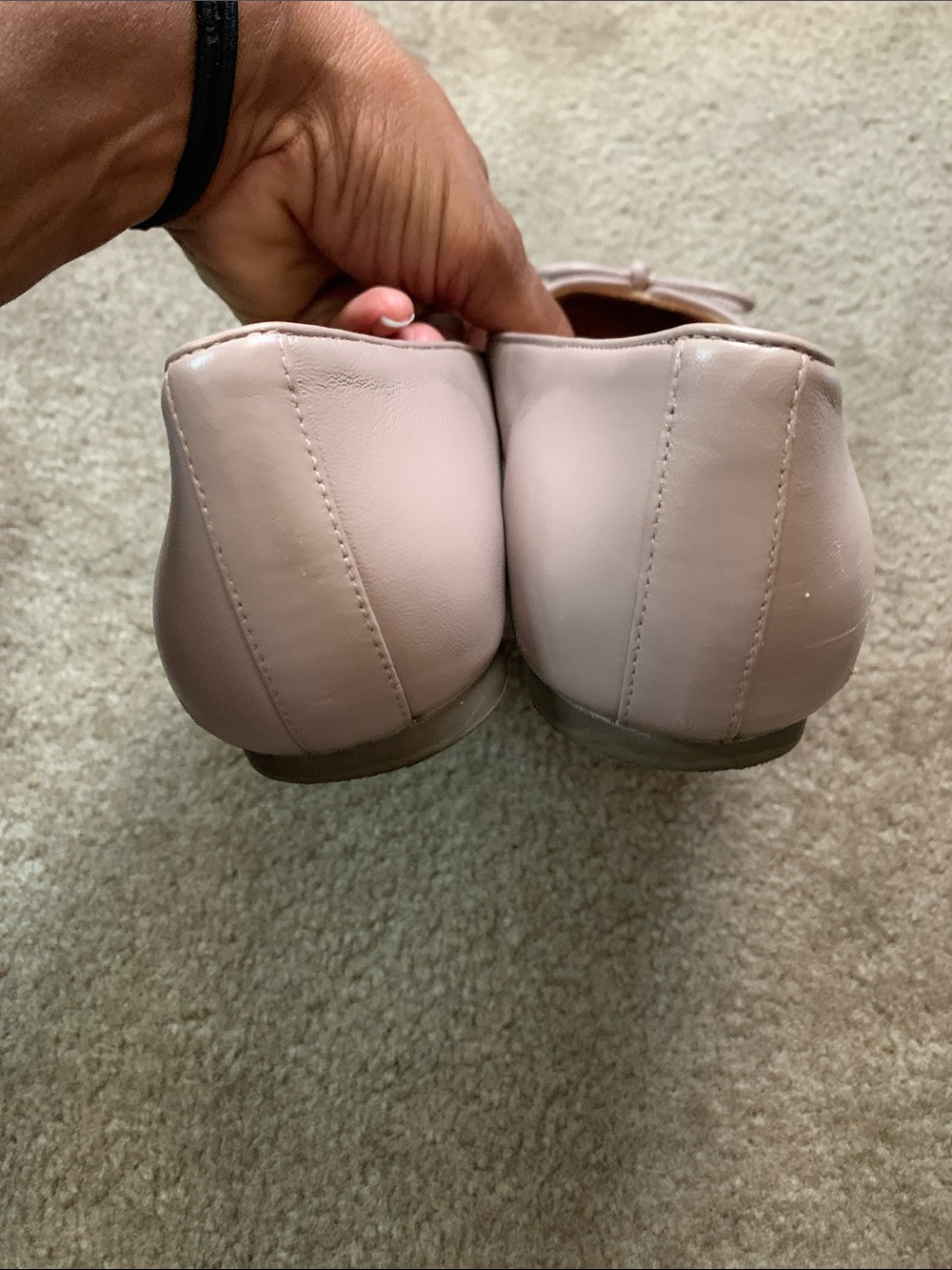 Vionic Klara Women’s Ballet Flats Sz 8 Light Lavender Leather Slip—on Coquette - Picture 8 of 14